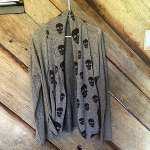 Skull cardigan